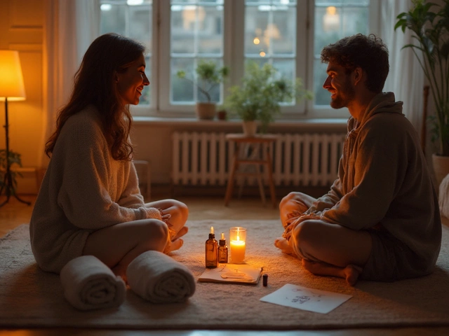Intimní masáž na stres: průvodce, techniky a tipy pro uvolnění