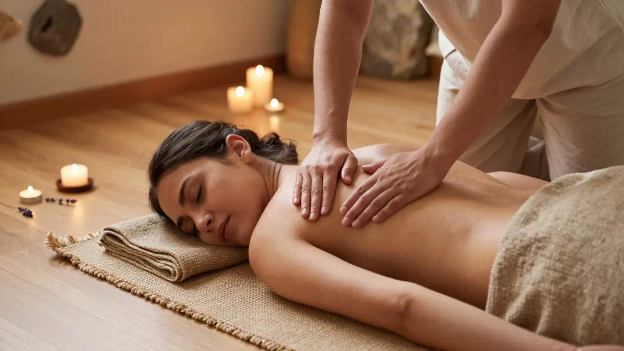 Masáž předních a zadních partií těla v tantrickém rituálu: jak to funguje a proč to mění životy