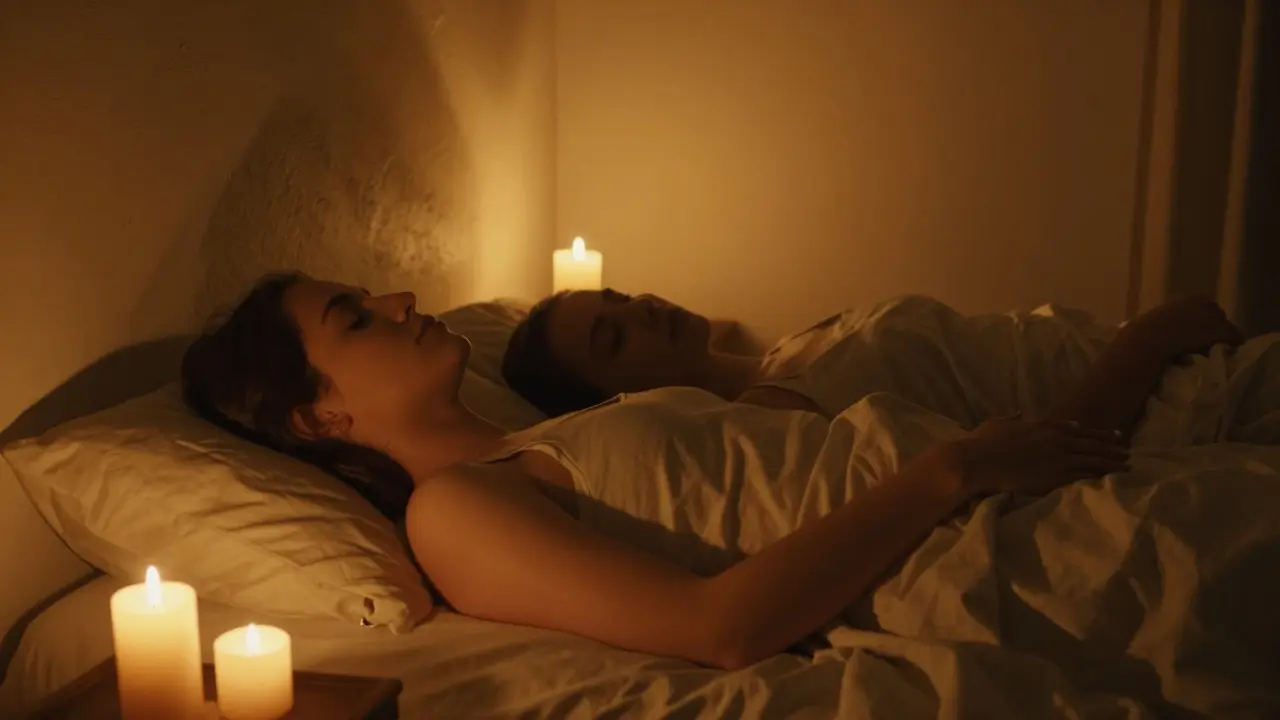 Světla a svíčky pro tantrickou atmosféru: Jak teplota a barva světla ovlivňují hlubokou relaxaci