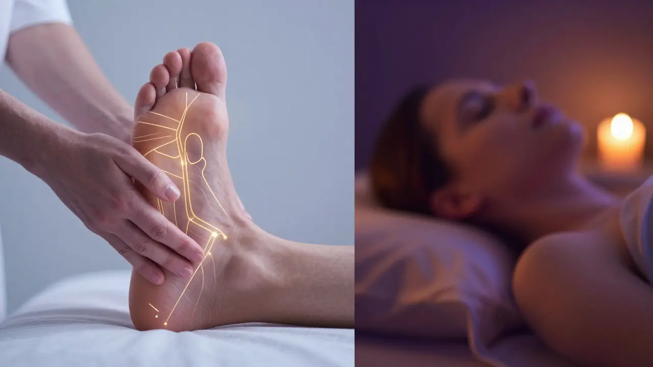 Tantrická masáž versus reflexologie nohou: Rozdíl v účinku, filozofii a pro koho je která vhodná