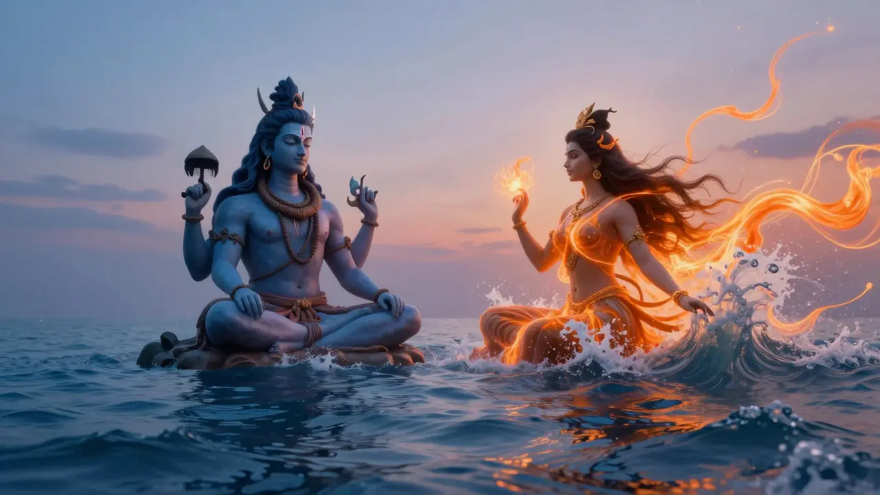 Shakti a Shiva: Jak mužská a ženská energie fungují v tantrické masáži